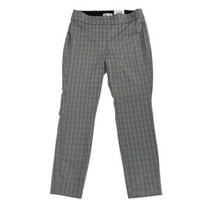 NWT Ophelia Roe Black Checkered High Rise Skinny Pants Size Medium Women’s